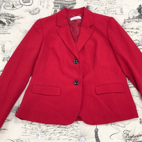 Kasper Notched-Lapel Blazer - Picture 3 of 9